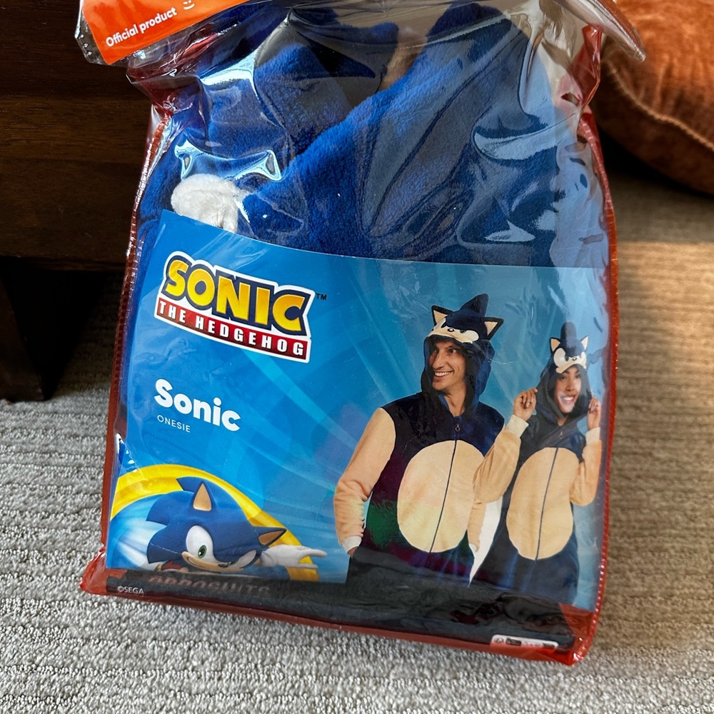 OppoSuits Sonic onesie costume size XL - Picture 2 of 2